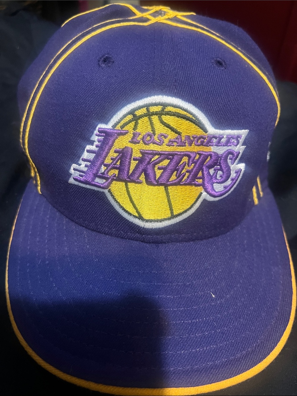 Los Angeles Lakers Purple & Gold Snapback Hat